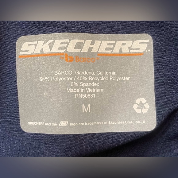 SKECHERS By Barco Reliance Cargo Scrub Womens Drawstring Pants SK201 Size Medium - Picture 13 of 16